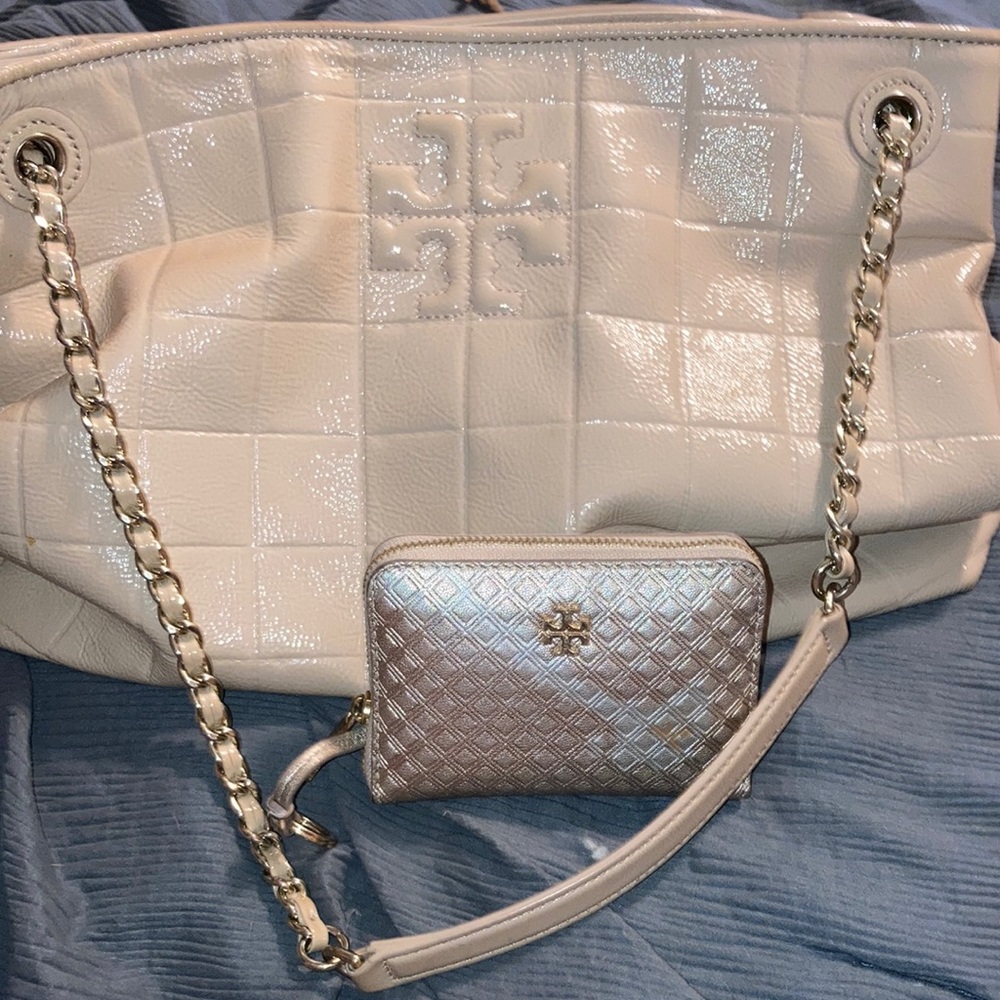 Tory Burch Shoulder Bag W/ Matching Wallet